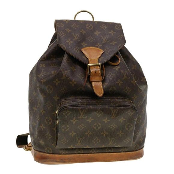 LOUIS VUITTON Monogram Montsouris GM Backpack - Picture 1 of 15
